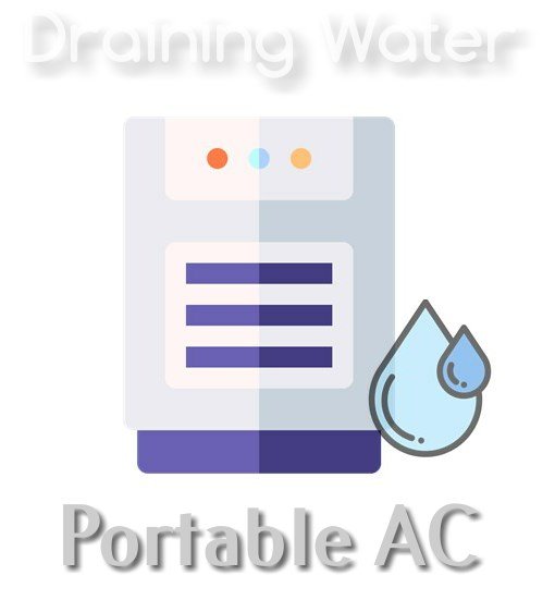 draining water from portable air conditioner