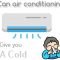 can air conditioning give you a cold