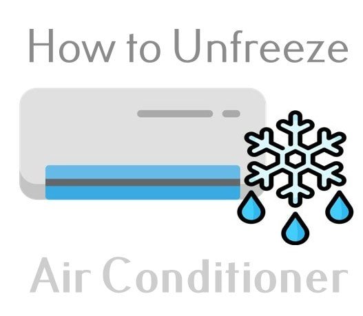 how to unfreeze an air conditioner