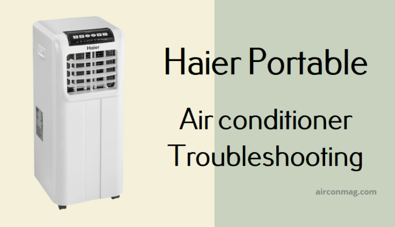 Quick And Simple Haier Portable Air Conditioner Troubleshooting Guides 2113