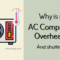 why is my ac compressor overheating and shutting off