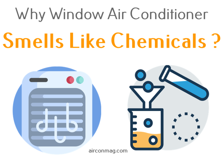 What To Do If Your Window Air Conditioner Smells Like Chemicals Or   Window Air Conditioner Smells Like Chemicals 768x540 