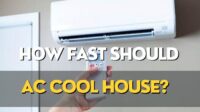 how fast should ac cool house