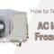 how to tell if ac is frozen