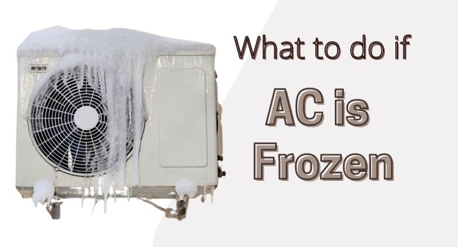 what to do if ac is frozen