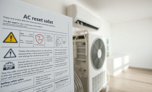 AC Reset Safety Precautions AC Reset Safety Precautions