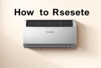 how to reset frigidaire air conditioner