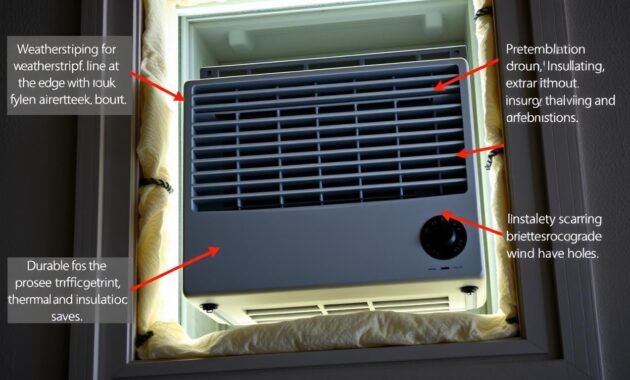 Secure Window Air Conditioner Weatherproofing Secure Window Air Conditioner Weatherproofing