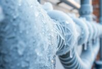 air conditioner pipes are frozen