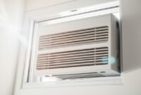 secure window air conditioner without screws