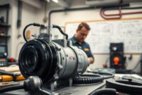 why is my ac compressor overheating and shutting off