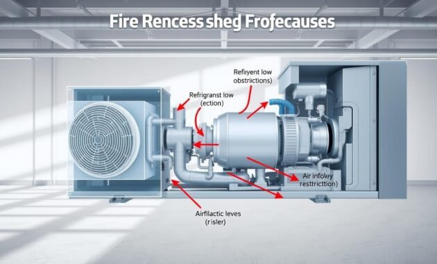 AC Freezing Causes Diagram AC Freezing Causes Diagram