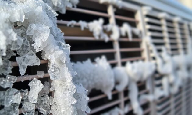 AC Freezing Warning Signs AC Freezing Warning Signs