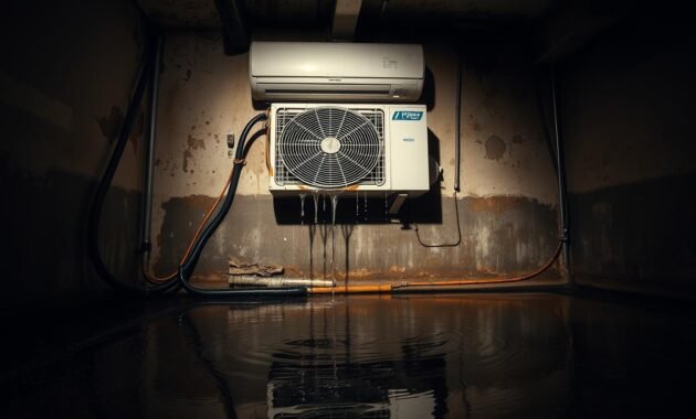 AC water damage risks AC water damage risks